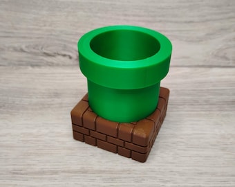 Mario Tube Planter | Seed Starter | Succulent Planter