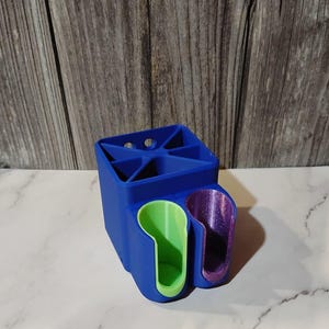 Suporte para escova de dentes elétrica Oral-B: suporte para prateleira ou parede, cores personalizáveis