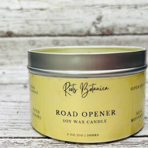 Road Opener Intentional Candle, Open Paths, Open Roads, Remove Blockages, Remove Stagnant Energy Blocks, Clear Paths, Open Doors, Clear Mind