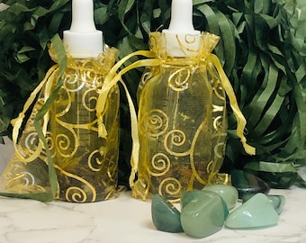 Good Fortune Ritual Oil, Prosperity, Success, and Wealth