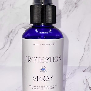 Protection Spray, Aura Protection, Smudge Spray, Negative Energy, Room & Body Spray, Banish Negativity,  Energy Shield, Aura Defense