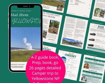 Yellowstone Camper Reiseverlauf, Reiseführer PDF