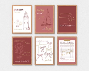 Boston College Wohnheim Drucke