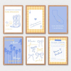 UCLA Dorm Room Prints
