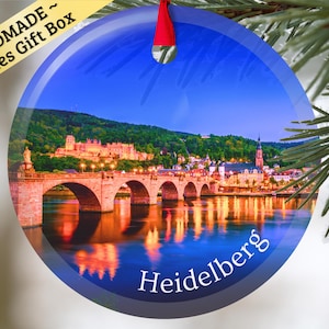 Heidelberg Germany Christmas Ornament - Etsy
