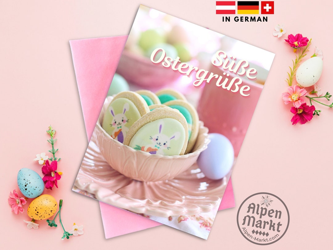 Twizler Osterkarte Mit Süßen Entchen – Perfekt Für Mama, Oma, Enkel Oder Freunde (15,5x15,5 Cm, Inkl. Umschlag)