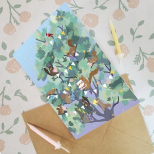 Tree wish card