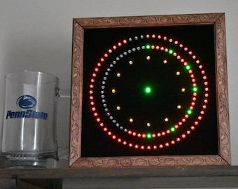 Customizable/Programmable Unique Clock can plays Music/Chimes on the hour,  great for gift