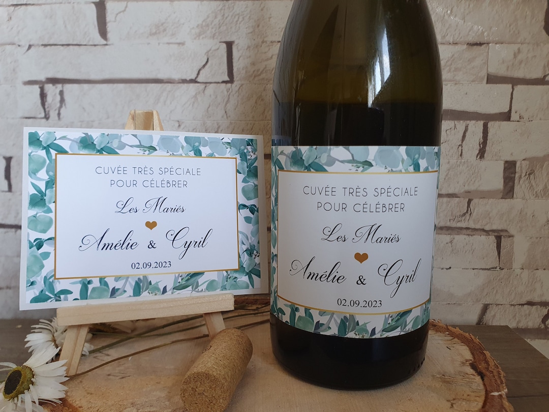 Étiquettes Adhésives Pour Bouteilles De Vin - Lot De 50, 9 X 6 Cm, Blanches - Personnalisables à La Main - 12