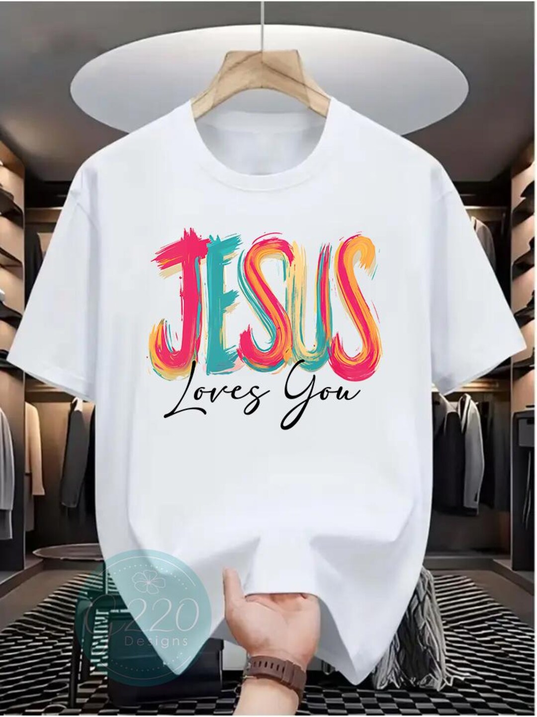 Jesus Loves You Christian T-shirt, Religious Tee - Etsy