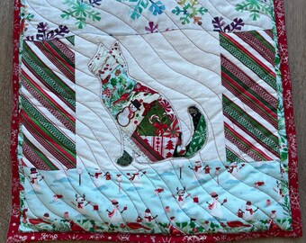 Crazy Cat Quilted Pillow Pattern