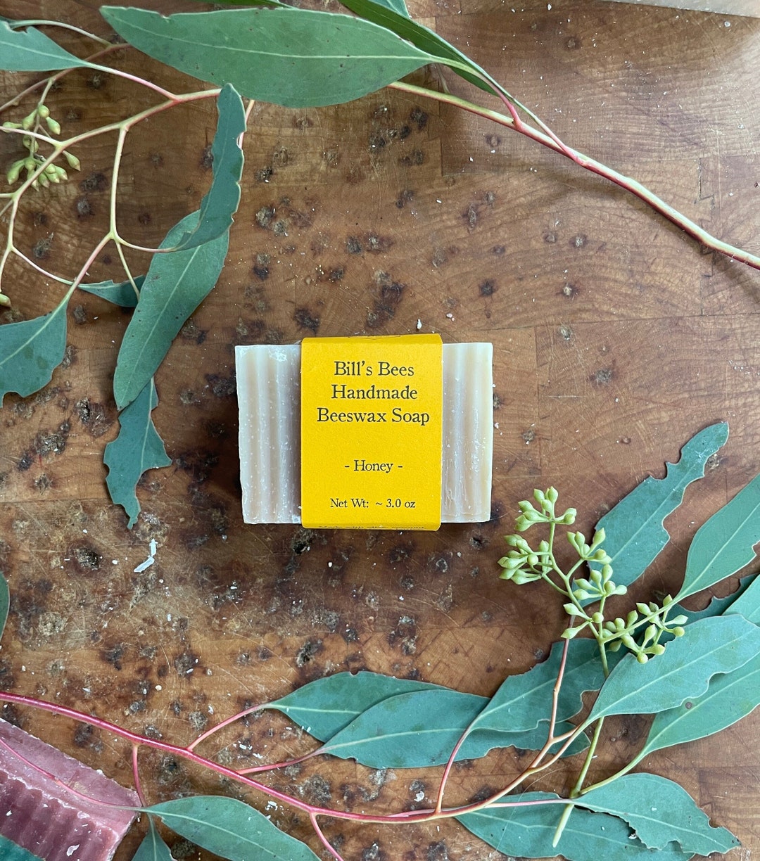 Honey Beeswax Soap Handcrafted Honey Exfoliating Soap Etsy