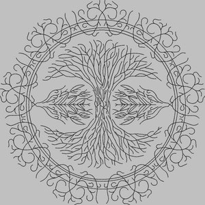Tree quilting machine embroidery design. Tree quilt embroidery design. Tree quilt block embroidery. Machine embroidery design