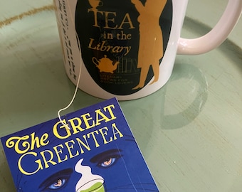 The Great Green Tea : Great Gatsby Tea for Book Lovers | Literary Tea | Book Tea | Gifts for Boon Lovers