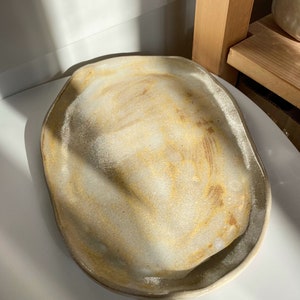 Dinnerware handmade ceramic terracotta plate