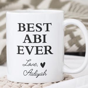 Personalised Abi Mug: Custom Islamic Dad Coffee Cup