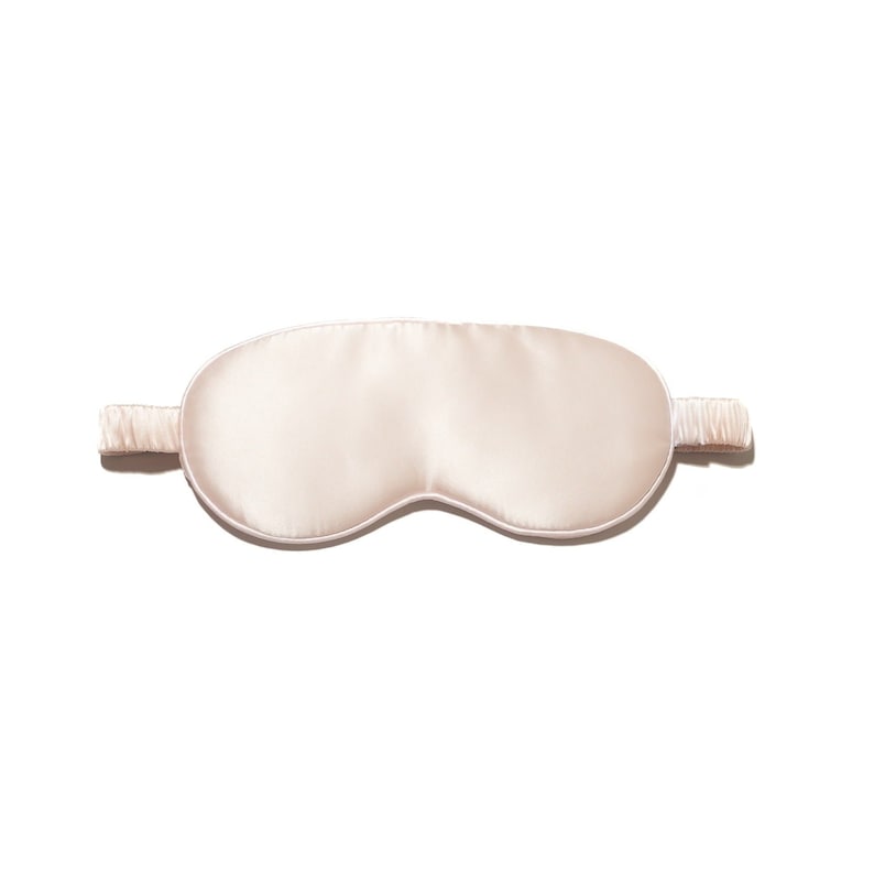 Sleeping mask made of 100% pure mulberry silk I 22 Momme I Oeko-Tex certification image 5