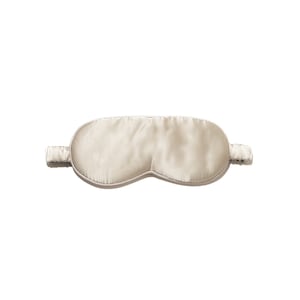 Sleeping mask made of 100% pure mulberry silk I 22 Momme I Oeko-Tex certification image 2