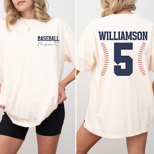 Baseball Mom Shirt Mom Baseball Shirt Baseball Mama Shirts Baseball Mom Gifts Mama Baseball Shirt Personalized Baseball Mom Tee Shirt