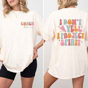 Beifall-Trainer-Hemd Kundenspezifisches Cheer-Trainer-T-Shirt Cheerleader-Trainer-Hemd Cheerleader-Coach-Geschenk-Trainer-Jubeln-Hemd personifizierter Cheer-Trainer