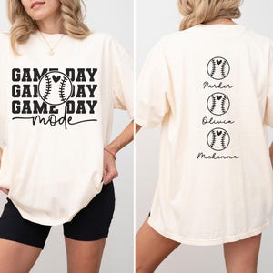 Baseball Game Day Shirt Softball Game Day Shirt Baseball Softball Mom Shirt Softball Baseball Mom Shirt Baseball Mom Gift Softball Mom Gift
