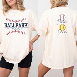 Baseball Softball Mom Shirt Softball Baseball Mom Shirt Ballpark Mom Shirt Ballpark Mama Shirt Custom Baseball Mom Gift Softball Mom Gift