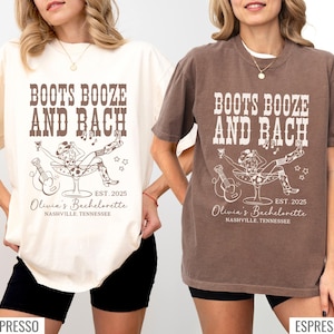 Nashville Bachelorette Shirt Cowgirl Bachelorette Shirts Country Bachelorette Shirts Western Bachelorette Shirt Last Rodeo Bach Shirt Texas