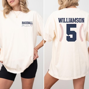 Baseball Mom Shirt Mom Baseball Shirt Baseball Mama Shirts Baseball Mom Gifts Mama Baseball Shirt Personalized Baseball Mom Tee Shirt