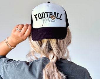 Gorra de camionero para mamá futbolera Gorra de camionero para mamá futbolera Regalo para mamá futbolera Gorra de camionero para mamá Gorra de camionero de fútbol Regalos para mamá futbolera