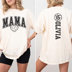 Volleyball Shirts Mom Volleyball Shirts Custom Volleyball Mom Shirt Volleyball Mama Shirt Volleyball Mom Gift for Volleyball Mom Tee Shirt