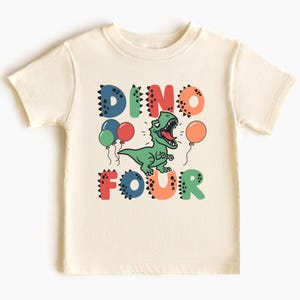 Dinosaur Birthday Shirt 4th Birthday Dinosaur Shirt T Rex Birthday Shirt Boys Dinosaur Birthday Dino Tee Fourth Birthday Boy Shirt Dino Four