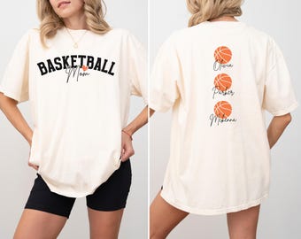 Chemise de basket-ball pour maman Chemises de basket-ball personnalisées pour maman Chemises de basket-ball pour maman Cadeau pour maman de basket-ball Tshirt personnalisé pour maman de basket-ball Cadeau pour maman