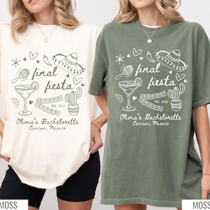 Mexico Bachelorette Shirt Final Fiesta Shirt Final Fiesta Bach Shirt Tequila Bachelorette Party Shirt Final Fiesta Bachelorette Party Gifts