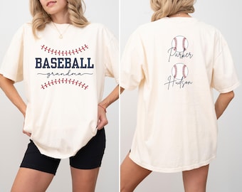 Camiseta de béisbol para abuela, regalo de béisbol para abuela, camiseta de béisbol personalizada, camiseta de béisbol para abuelos, camiseta de béisbol para nana, regalo
