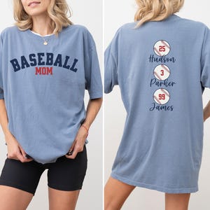 Baseball Mom Shirt Mom Baseball Shirt Baseball Mama Shirts Baseball Mom Gifts Mama Baseball Shirt Personalized Baseball Mom Tee Shirt