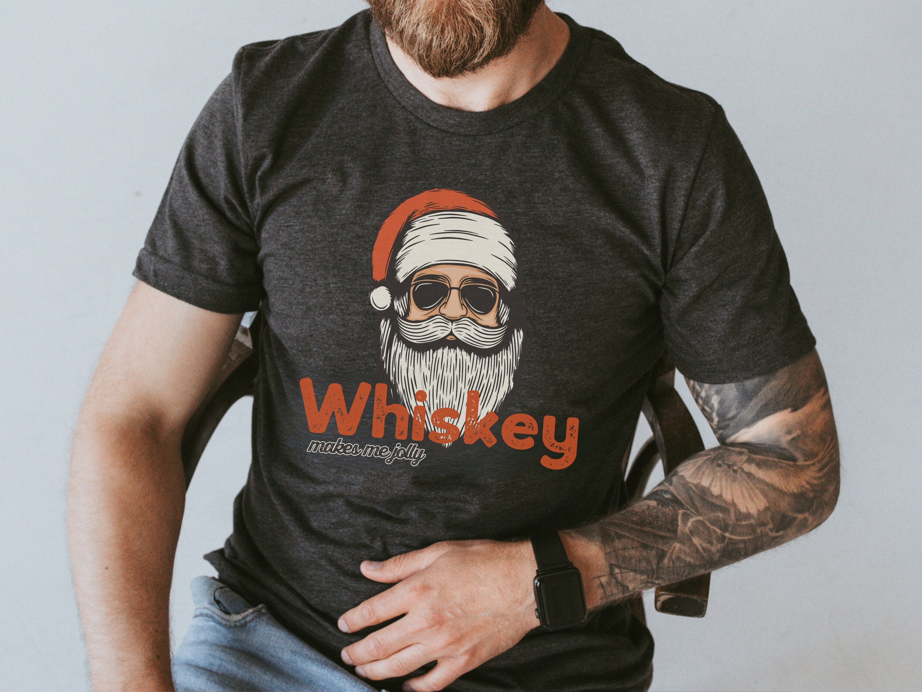 Maglietta Whiskey Uomo/Donna 'Creato Da Dio L'Ottavo Giorno' - Bevanda Alcolica Forte