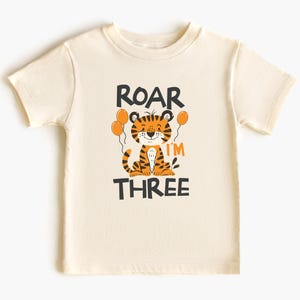 Safari Birthday Shirt 3rd Birthday Shirt Wild and Three Shirt Zoo Birthday Shirt Animal Birthday Shirt Wild and 3 Shirt Toddler Tiger Tee