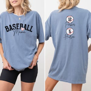 Baseball Mom Shirt Mom Baseball Shirt Baseball Mama Shirts Baseball Mom Gifts Mama Baseball Shirt Personalized Baseball Mom Tee Shirt
