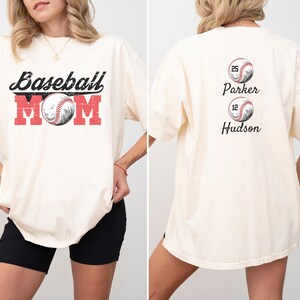Baseball Mom Shirt Mom Baseball Shirt Baseball Mama Shirts Baseball Mom Gifts Mama Baseball Shirt Personalized Baseball Mom Tee Shirt