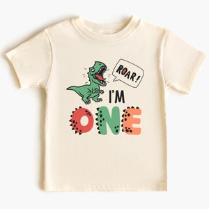 Dinosaur First Birthday Shirt Boys Dinosaur Birthday Shirt T Rex Birthday Shirt Dino Shirts Birthday Dino Tee 1st Birthday Shirt TRex Shirt