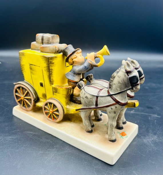フンメル人形 The Mail is Here 郵便配達馬車 フンメル人形 The Mail is Here 郵便配達馬車