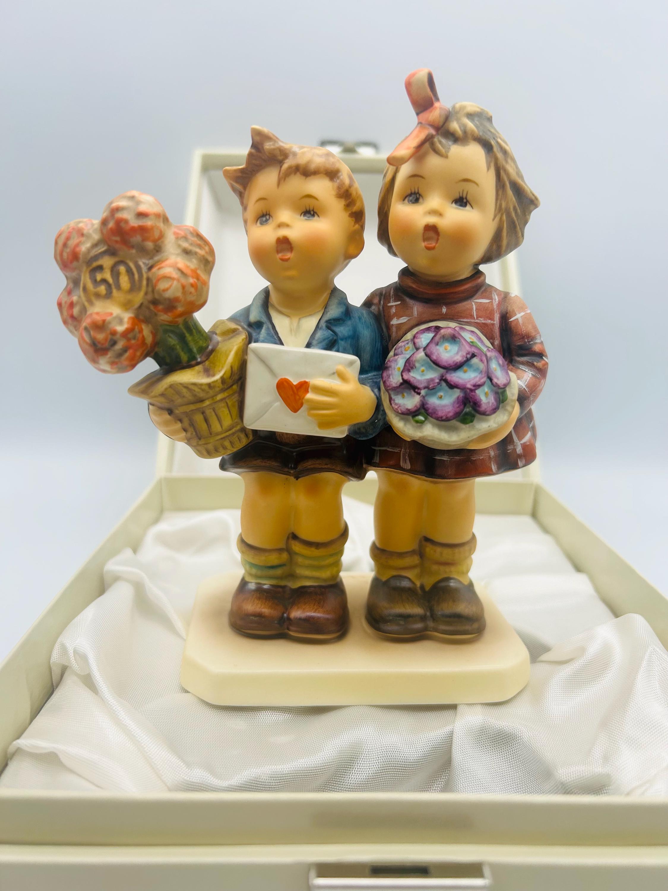 Goebel Hummel Figurine: the Love Lives On, 50th Anniversary