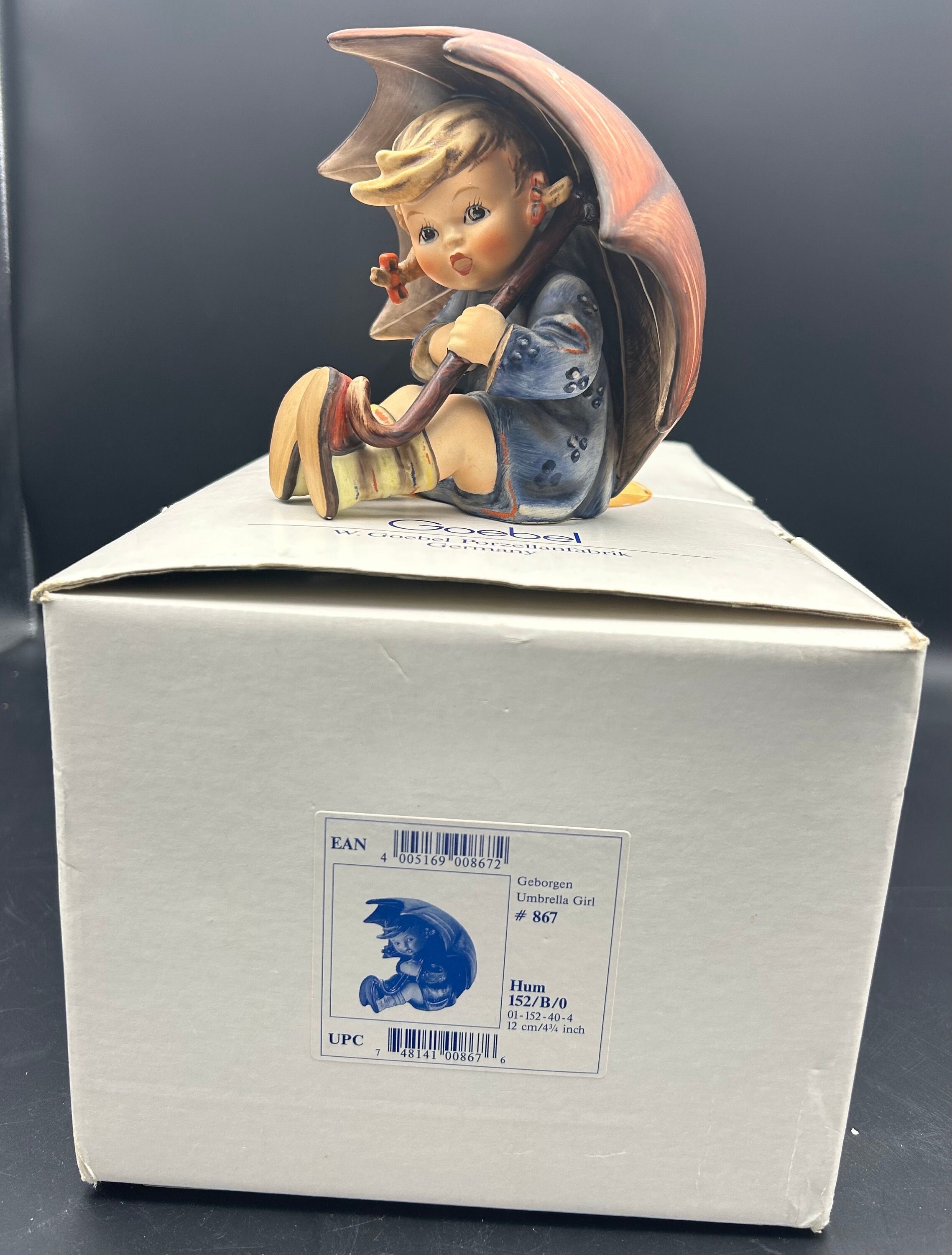 Hummel Figurine #198 “Home From Market” TMK-4 – Bored Whale