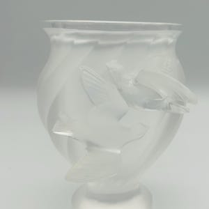 LALIQUE ラリック France クリスタル 花瓶 美品】Lalique☆ラリック☆花瓶☆ダンピエール - メルカリ