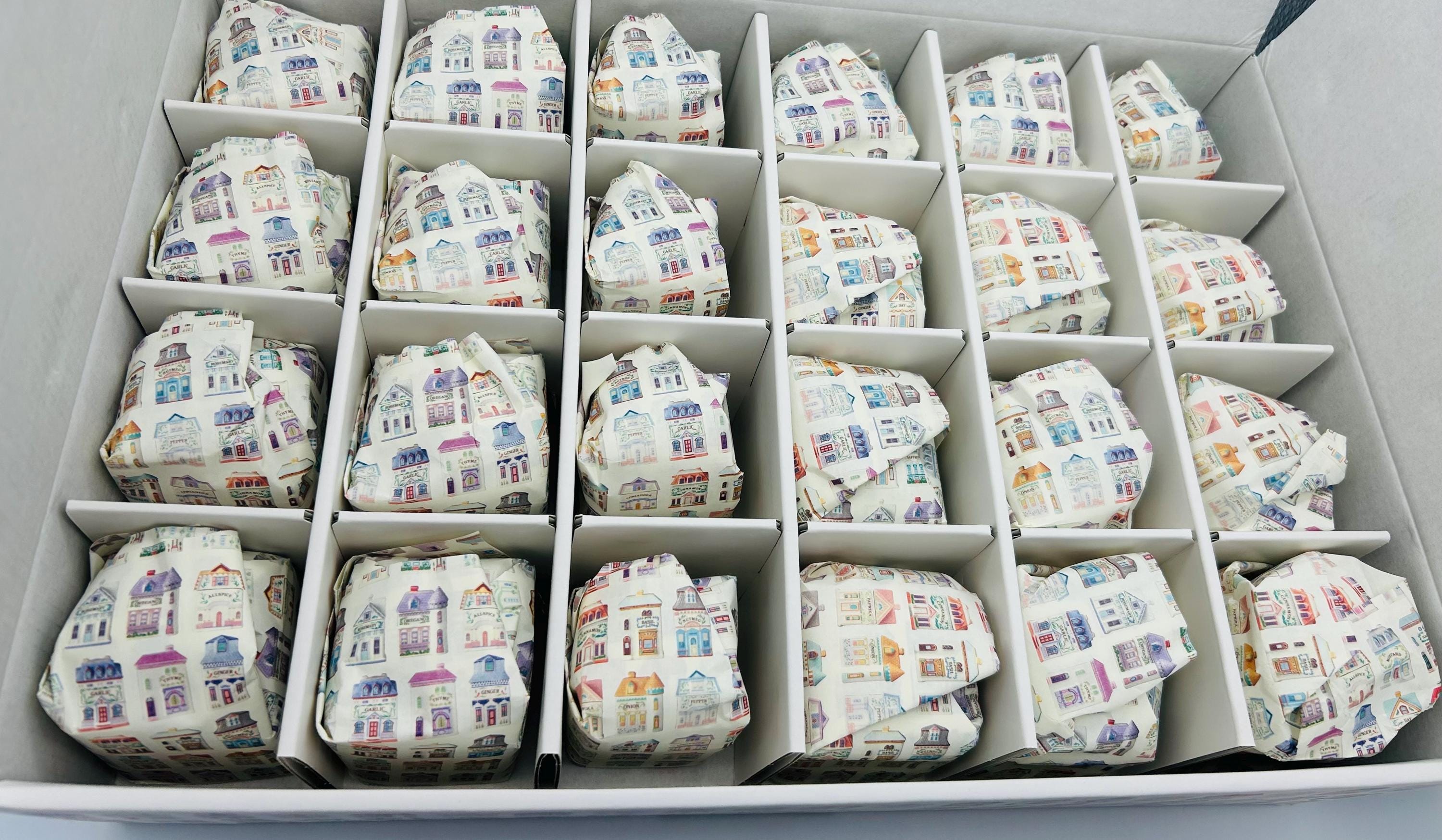 Rare Vintage Lenox Spice Village Jars 1989 Cottage Collection Full