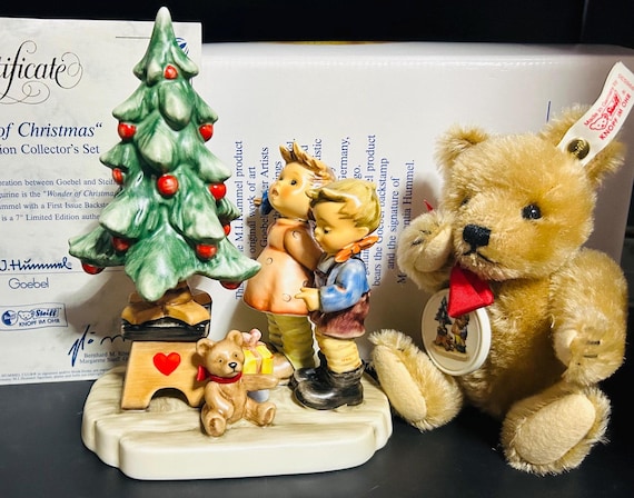 シュタイフ×ゲーベル社　フンメル人形　ワンダーオブクリスマス ★希少限定品★ シュタイフ×ゲーベル社 フンメル人形 ワンダーオブクリスマス ☆希少