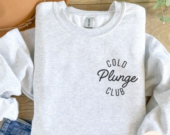 Terapia de agua fría, camisa de inmersión en frío, amantes del baño de hielo, sudadera de hombre de hielo, inmersión en frío, émbolo frío, sudadera de crioterapia