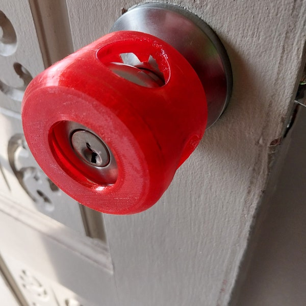 Baby proof door knob cover