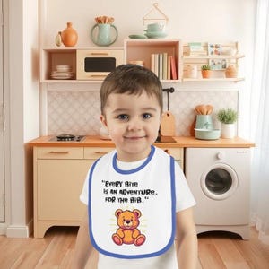 Cute Baby Bib, Funny Infant Drool Bib, Quirky Toddler Feeding Bib, Adorable Newborn Messy Bib, Unique Baby Shower Gift