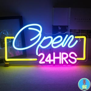 OPEN Neon Sign Custom Neon Sign Neon Light For Business OPEN Neon LED Live Music Neon Sign Personalized Gifts Neon Sign For Clubs  Neon
